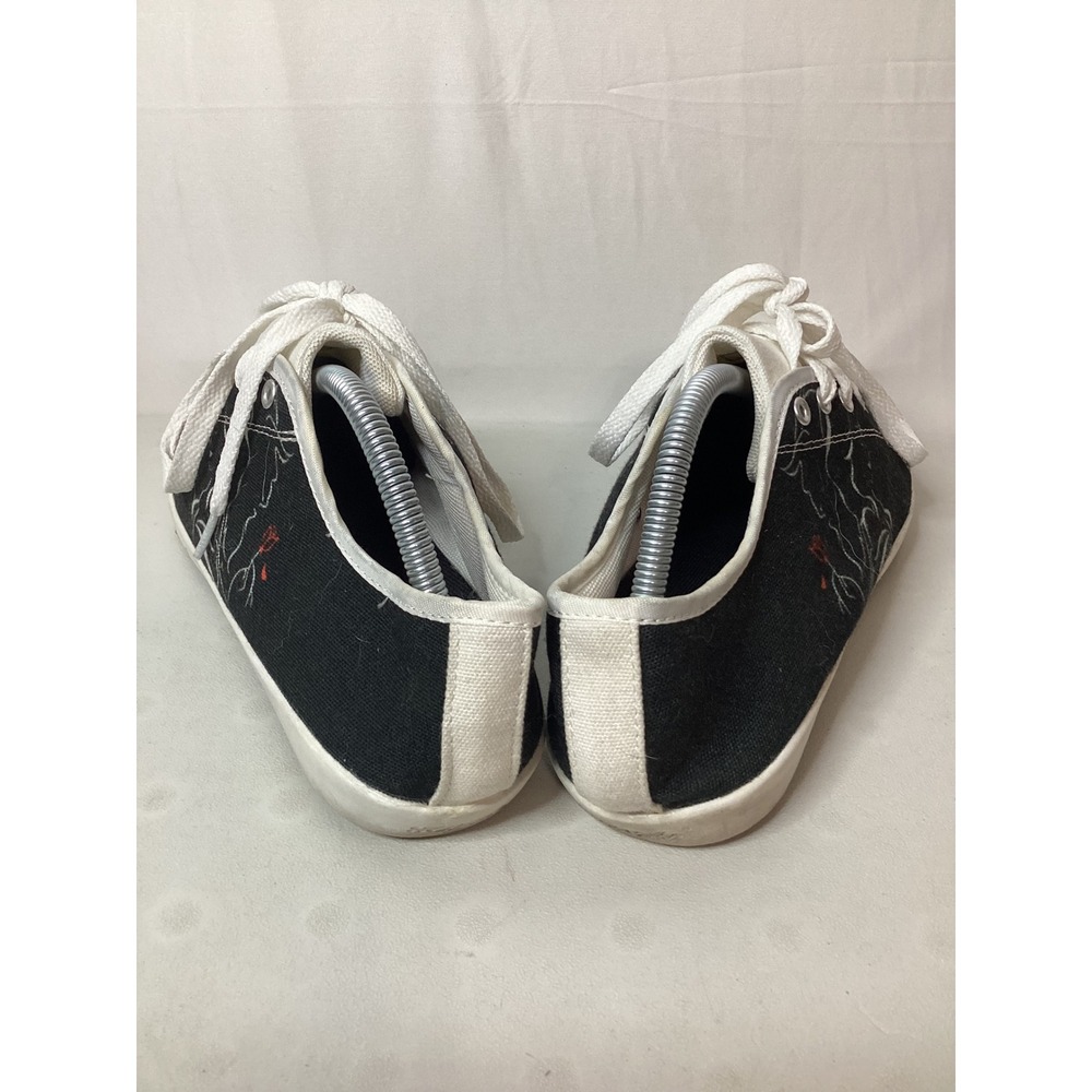 Womens Sneakers Low Top Canvas Beauty & the Beast Print Casual Shoes‎ - Picture 5 of 10